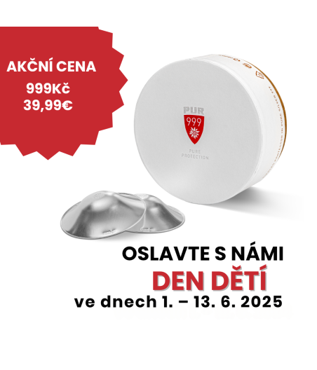 Stříbrné léčivé kloboučky pro pro kojící matky (2 kusy)_PURE Silver 99.9%